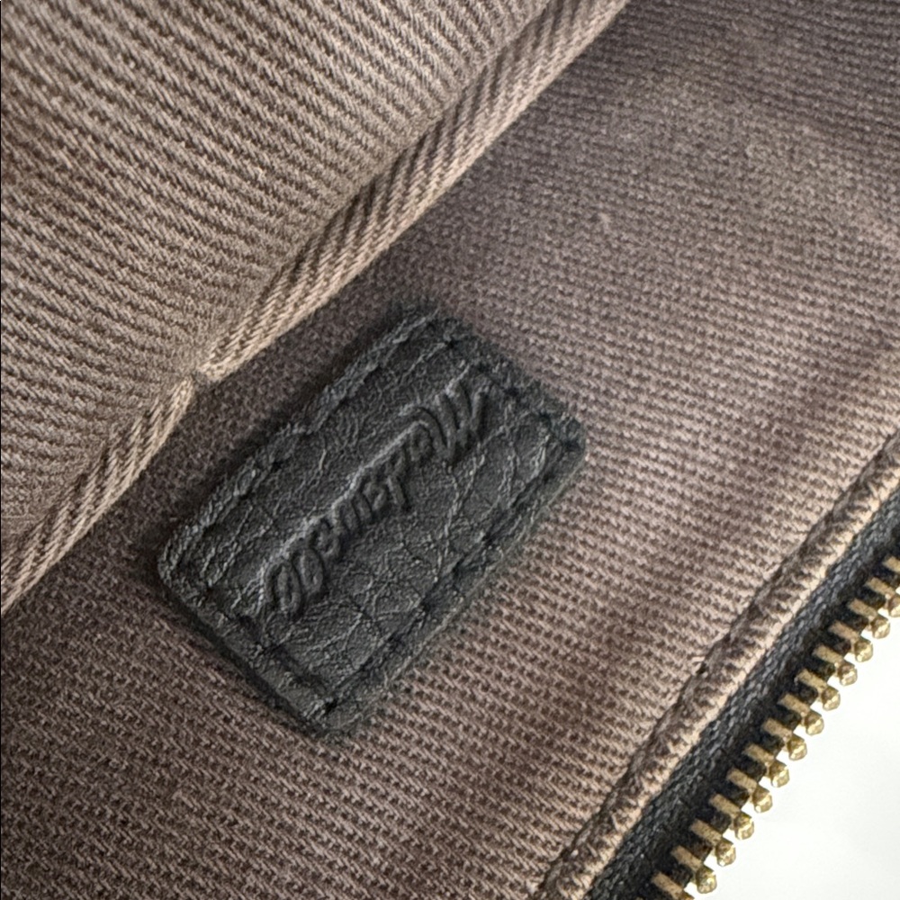 MADEWELL ZIP TOP Transport Black Leather Tote Bag with Detachable Strap 🎀🎀🎀 - Picture 10 of 13